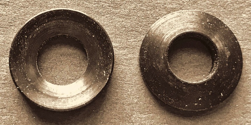 Photo of conical washers