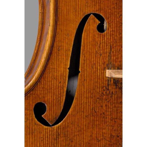 Photo of Mid 1730's Del Gesu model violin bass f hole