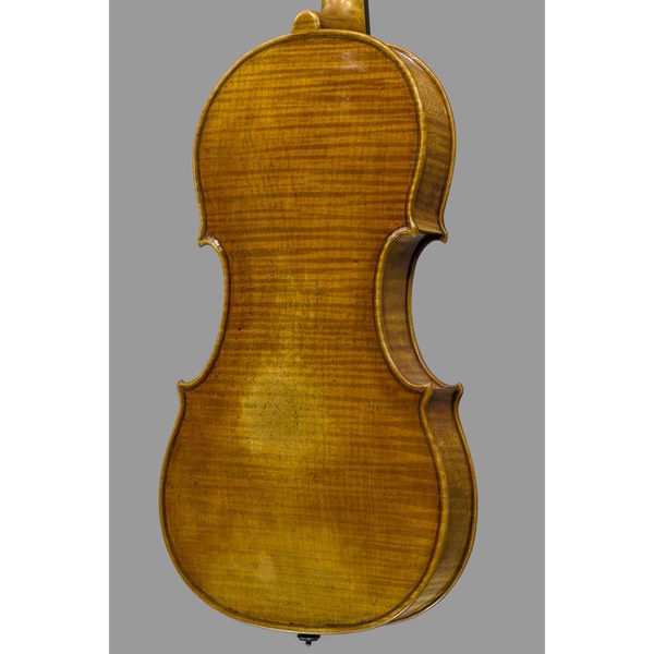 Photo of Late Del Gesu model violin 3/4 back view