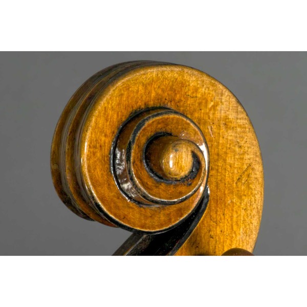Photo of 16 7/16" Strad model viola scroll detail